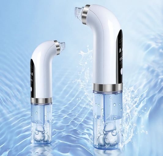 HydraSkin - Aspirateur de pores rechargeable pour élimination des points noirs et extraction de comédons pour le visage.